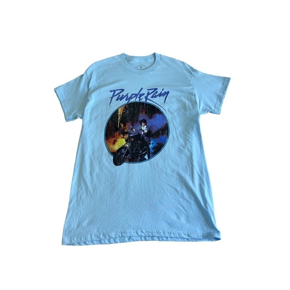 Prince Purple Rain Tee Size Medium NEW